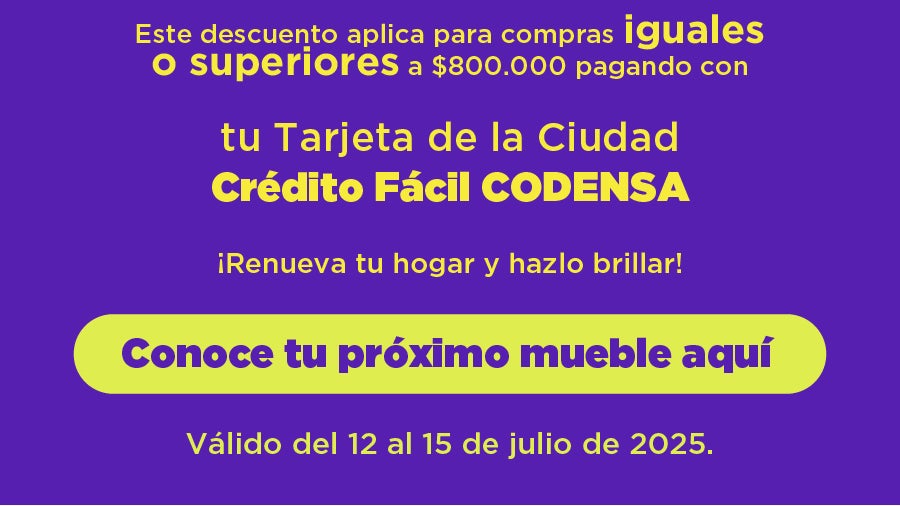 Crédito f´cil codensa